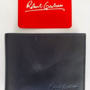 Robert Graham black leather wallet